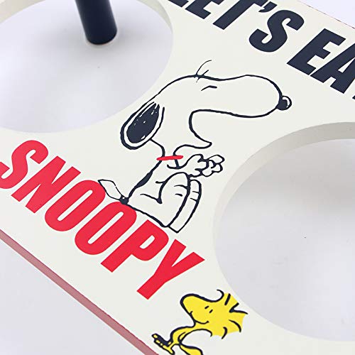 犬用 餌皿 ペットパラダイス スヌーピー 木製 えさ皿 Eat 2連 レッツイート フードボウル ウォーターボウル 犬用 猫用 かわいい おしゃれ 263 ペット用品 Dog Whenbuy Jchere Com