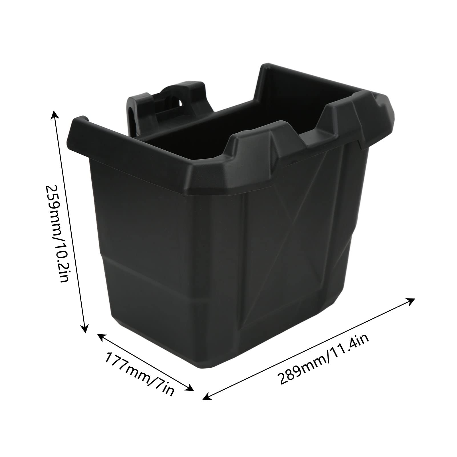 8L Car Underseat Storage Bin, Portable Underseat Storage Box with Bag Replacement for Kemimoto Defender HD10 HD5 HD8