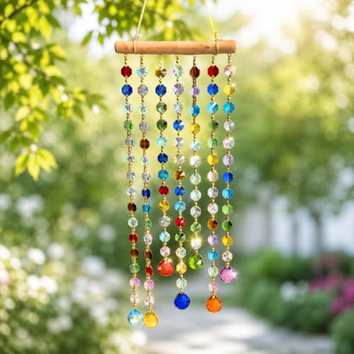 Driftwood Crystal Suncatcher Rainbow Maker Window Prism Home Decor Gift — view 6