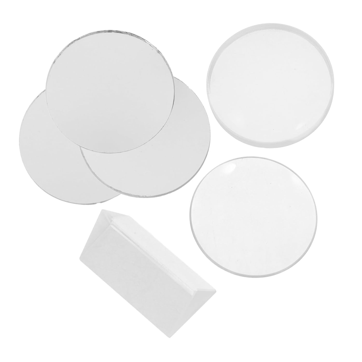 Glass Optical Lens Kit for Science Experiments Telescope Camera