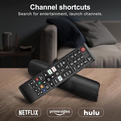 Télécommande pour Smart TV Samsung lot de 4 commandes universelles de remplacement