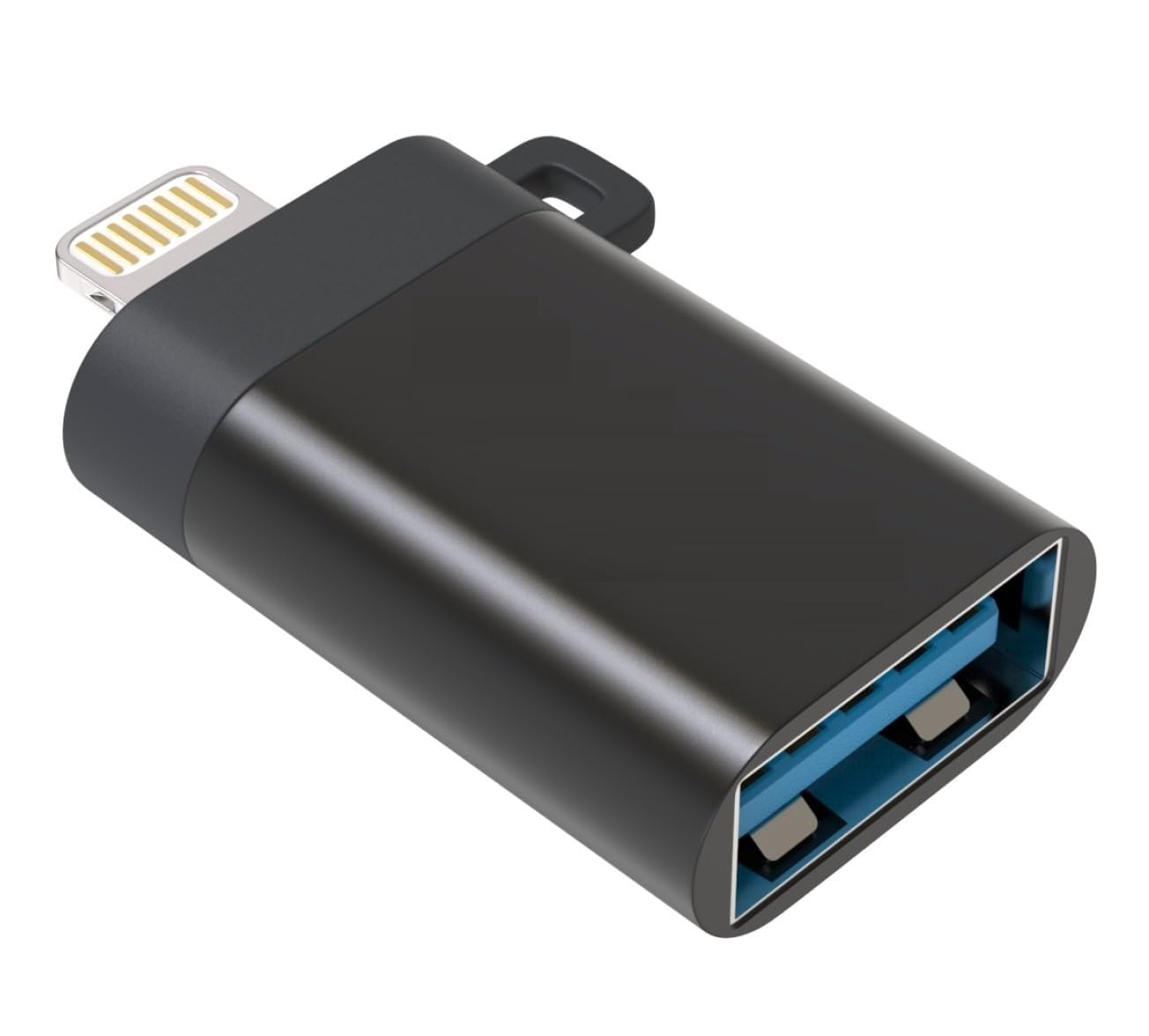 JGD Lightning Male to 3.0 USB A Female OTG Adapter Compatible with iPad, iPhone 14, iPhone 13 and Other Series - (Multicolor)