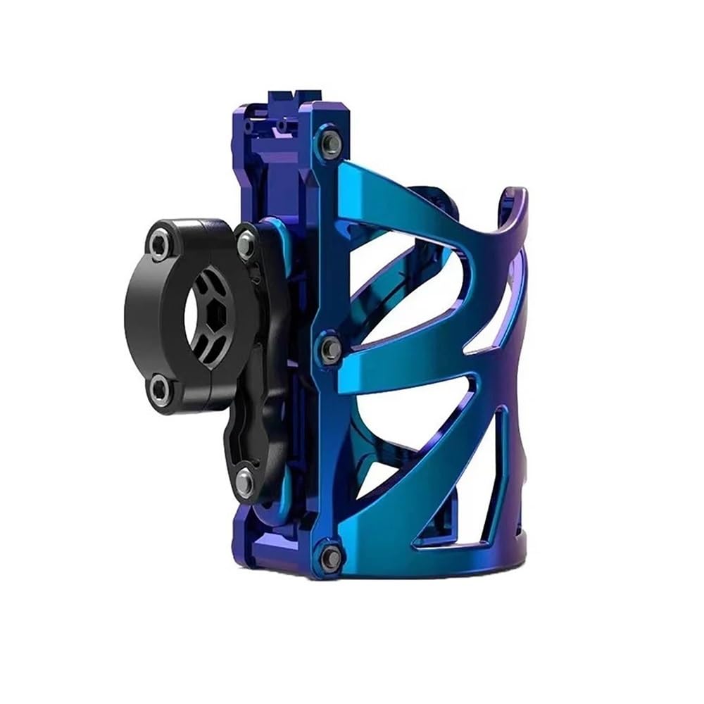 Motorrad Universal Getränkehalter Fahrrad Wasser Tasse Flaschenhalter Motorrad Getränkehalter Motorrad Fahrrad Modifikation Zubehör Flaschenhalter(Color-B)