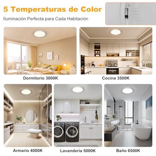 El Mejor Listado de Plafones para el cuarto de baño los mejores 10. 25 Imagen adicional