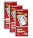 Adams Write 'N Stick Spiral Message Pad, 200 Carbonless Duplicate Sets Per Pad, 5.25 x 11 Inches, White/Yellow, Pack Of 3