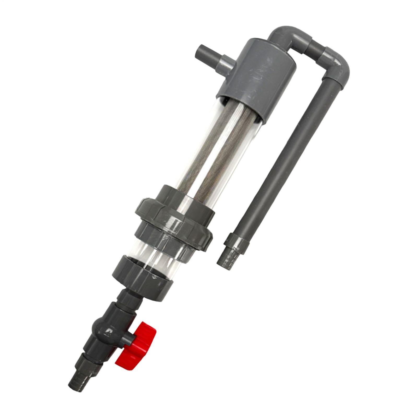 Filtros Para Acuarios De Peces Filtración De Limpieza De Residuos | Colector Succionador Excrementos Peces para Acuarios Agua Salada Exteriores Lagos Ríos Estanques y