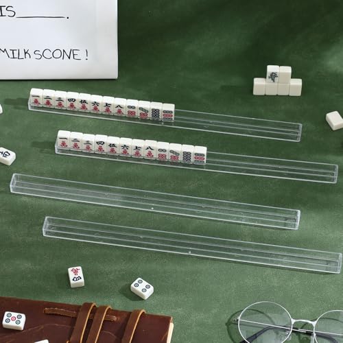 Set de 4 soportes plásticos mini para Mahjong miniatura 6