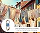 IPEA Wäscheleine 4 mm aus Stahl - 20 Meter - Made in Italy - Kunststoffbeschichteter Wäscheleine für den Außenbereich, Kleidung, Tüchern, Farbe Transparent – Dicke 4 mm