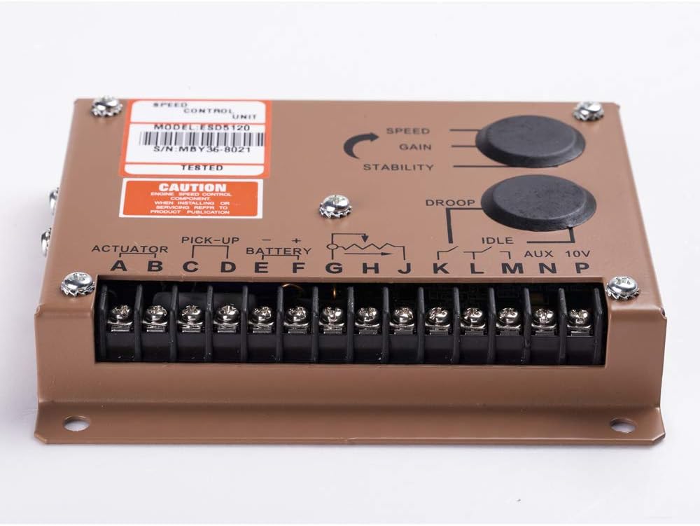 ESD5120 Engine Speed Control Governor Unit Controller for Diesel Generator