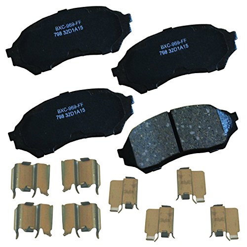 Image of Bendix Premium SBC798 Ceramic Front Brake Pads for Mazda Protege 2003-1999