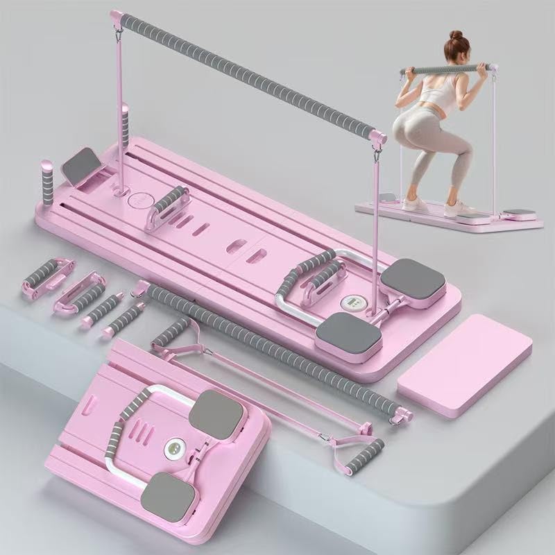 Aparelho Abdominal Prancha Para Pilates E Multifuncional 9 Em 1 Portatil Rolo Abdominal