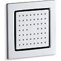 KOHLER K-8002-CP WaterTile Square Body Spray, Polished Chrome