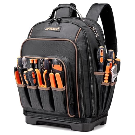 Heavy Duty Tool Backpack for Professionals