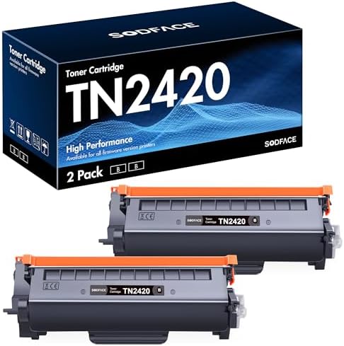 Toner Compatible Brother TN-2420 Alta Capacidad, 3000 Páginas Al 5% De Cobertura, Con Chip, Para Varias Impresoras Brother