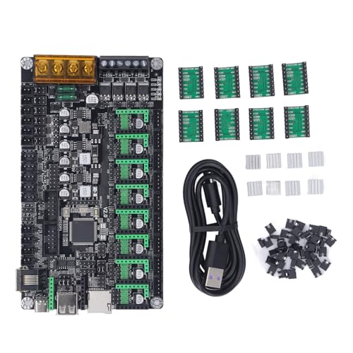 3D Printer Control Board DC12‑24V Input Low Noise 32 Bit Motherboard Multiple Functional Interfaces for VS Spider Octop