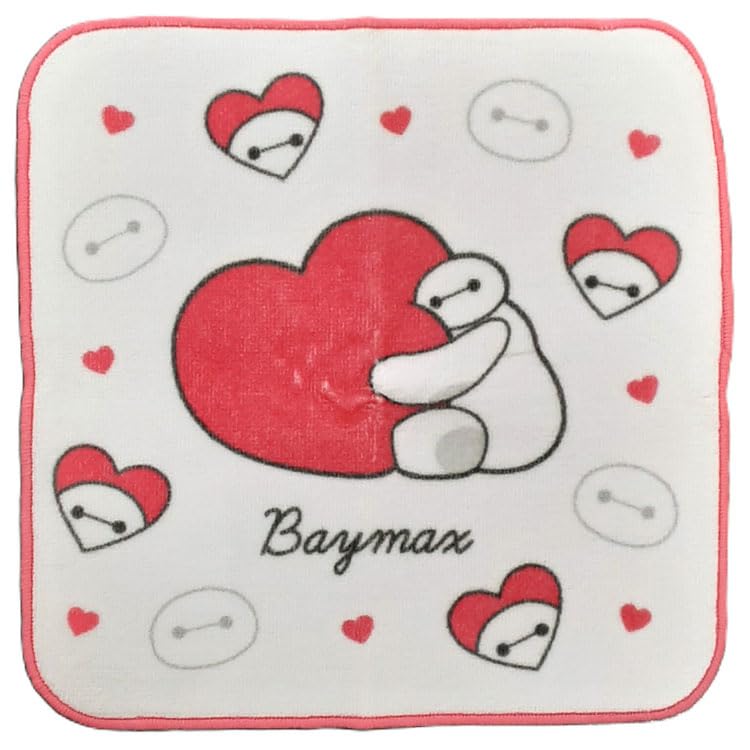 キャラクタータオル ハートデザイン Amazon｜林 ベイマックス プチタオル ラブハート 082156｜バスタオル