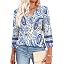 Z Blue Floral