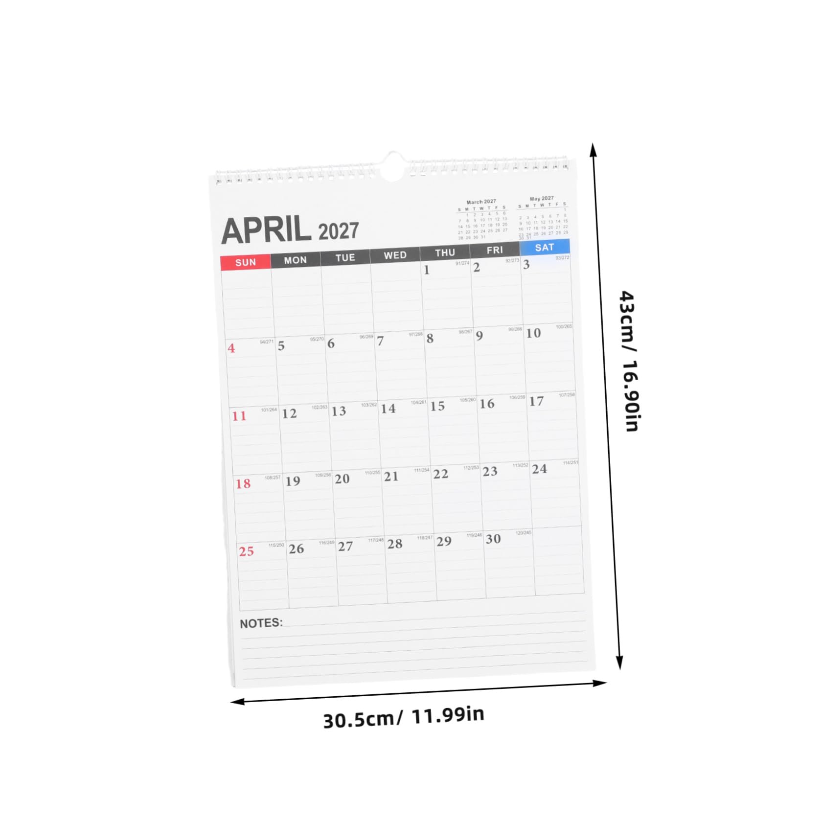 5 Stück Wandkalender Monate Englischer Monatsplaner mit Jahresübersicht Modernes Design Tägliche Terminplanung für Büro Schule und Zuhause Effiziente Zeitverwaltung