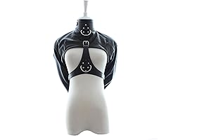 Leather Restraint Body Harness Bondage Straight Jacket