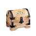 Produktbild Casa Vivente Kleine Schatztruhe zum 70. Geburtstag, Schmuckkästchen mit Gravur, Aufbewahrungsbox aus hellem Holz, Verpackung für Geldgeschenke