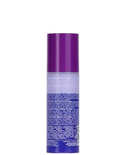 Miniatura 2 de Fanola Acondicionador sin enjuague de 2 fases con pigmento violeta para todo tipo de cabello rubio para combatir el encrespamiento y la humedad, 5.1