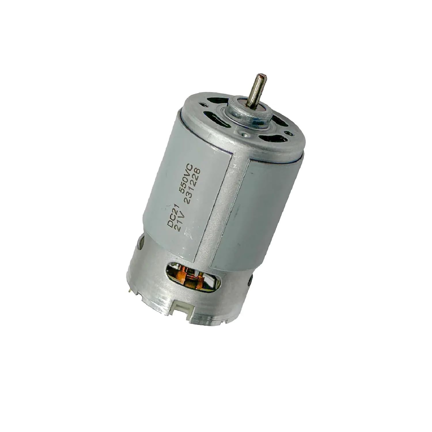 550VC DC Motor 21V Lithium Battery Power Tool Motor, Light Adapter Compatible with Dayi 21V Lithium Electric Drill
