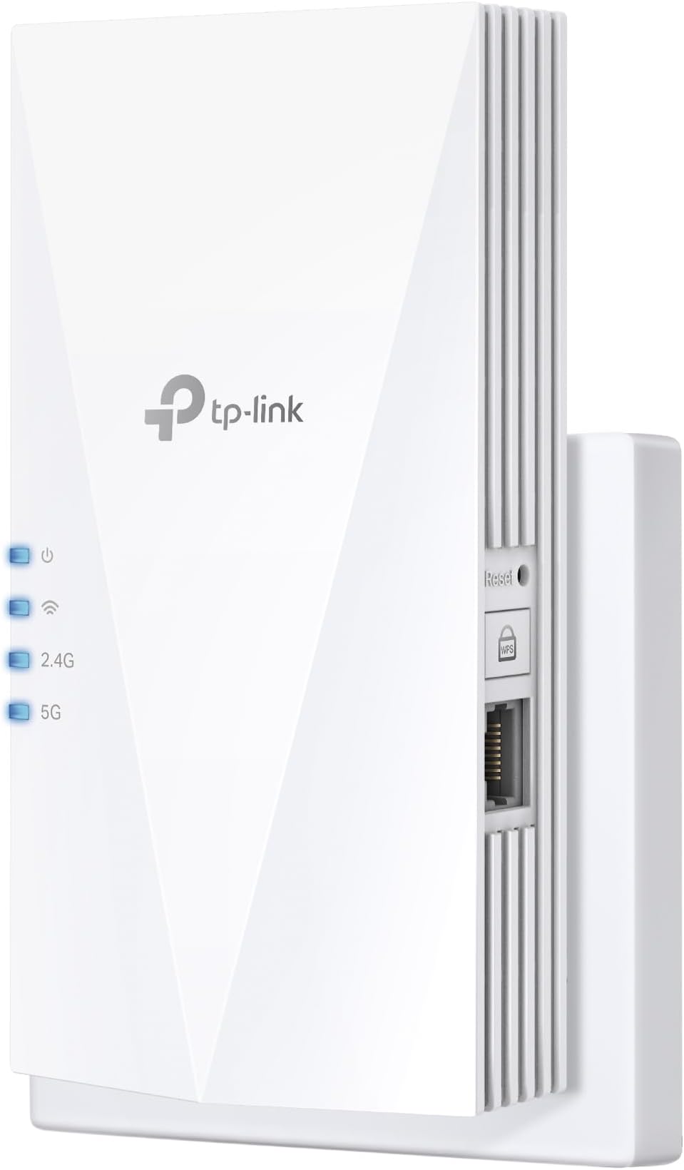 TP-Link AX3000 Mesh Dual Band Wi-Fi 6 Range Extender, Broadband/WiFi Extender, Wireless Booster/Hotspot with 1 Gigabit Port, 160 MHz Channels, Built-in Access Point Mode, Easy Setup (RE700X)