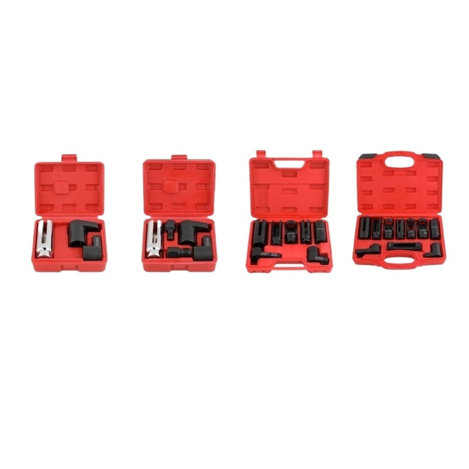 NOX Sensor Óxido Nitrógeno 3/5/7/10 Piezas Universal O2 Oxígeno Sensor Lambda Llave De Vaso Herramienta Removedor Kit De Herramientas De Extracción(7PCS)