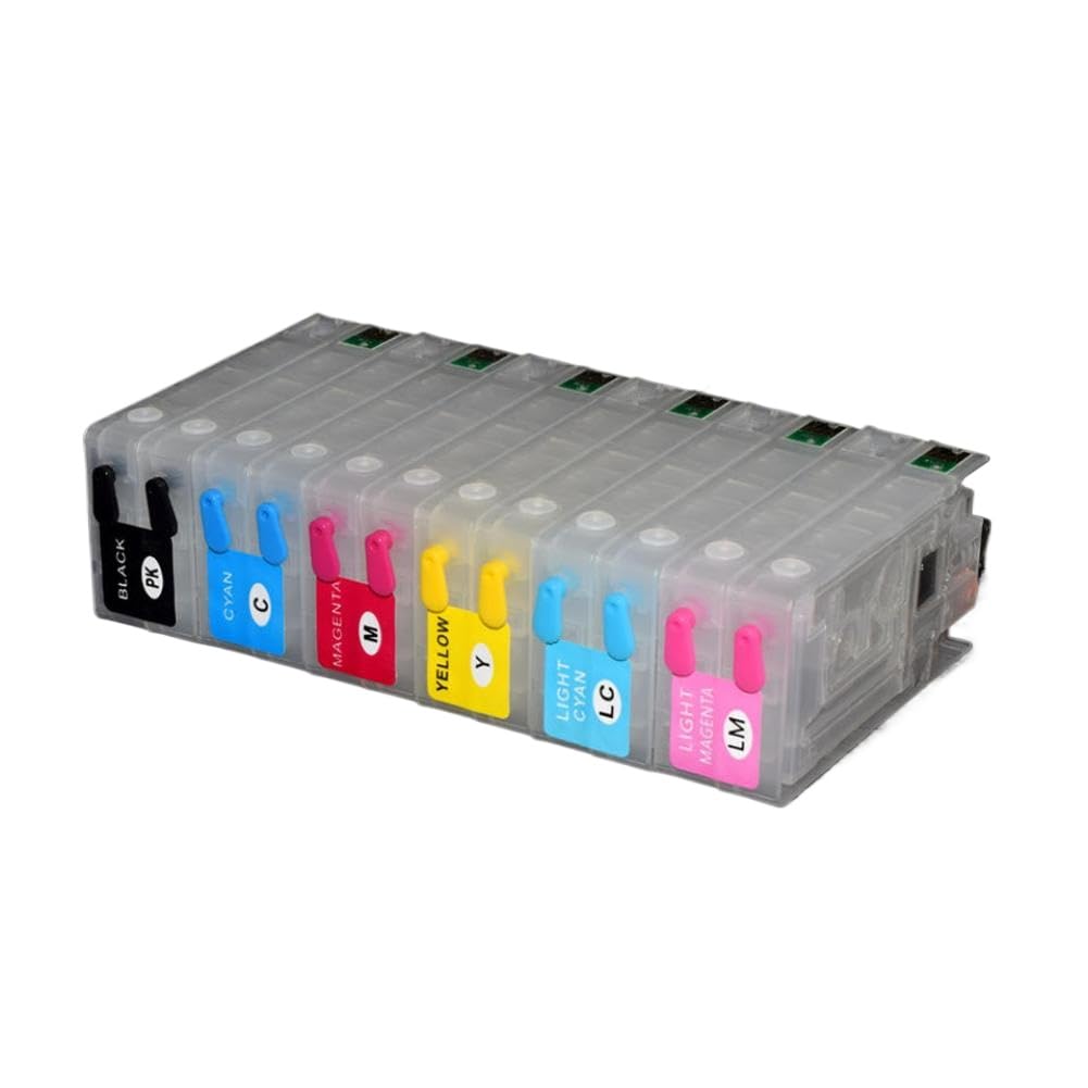 Cartuccia d'inchiostro ricaricabile vuota con chip usa e getta compatibile con le stampanti DISC PP-100, PP-100AP, PP-100II, PP-50