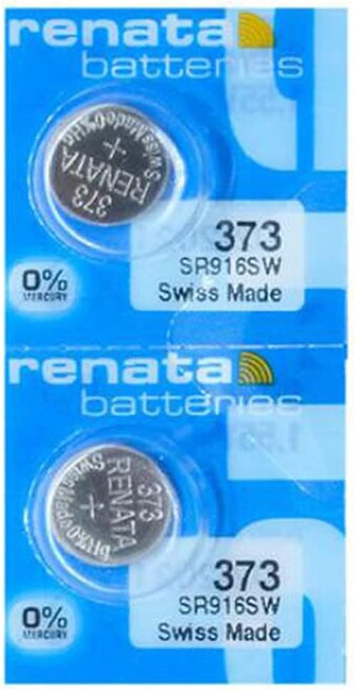 Renata 373 Watch Batteries 2Pcs