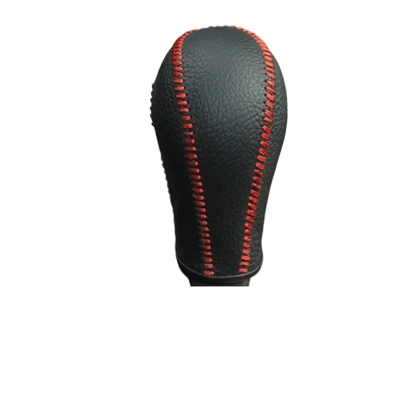 skórzana dźwignia zmiany biegów Osłony dźwigni zmiany biegów pasujące do Renault Koleos Samsung QM6 2009 2016 ze skóry naturalnej(Red)