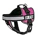 Dogline Unimax Multi-Purpose Vest Harness for Dogs and 2 Removable Seizure Alert Patches, X-Small, Pink