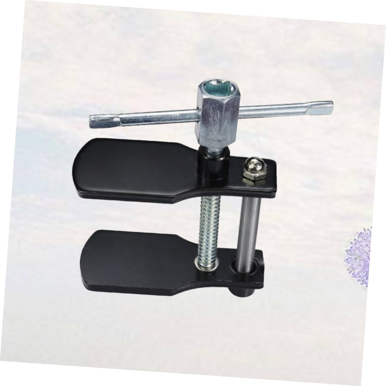 Ciieeo 1Pc Automotive Braking Disk Detacher Wrench Durable Braking System Disassembling Tool Essential for Automobile Repair Workshops Black Brakes Dismounting Accessory