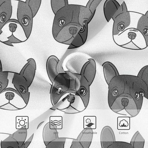 Girls Underwear Soft Cotton French Bulldog Kids Panties in Sizes 2/3t, 4t, 5t, 6 and 83