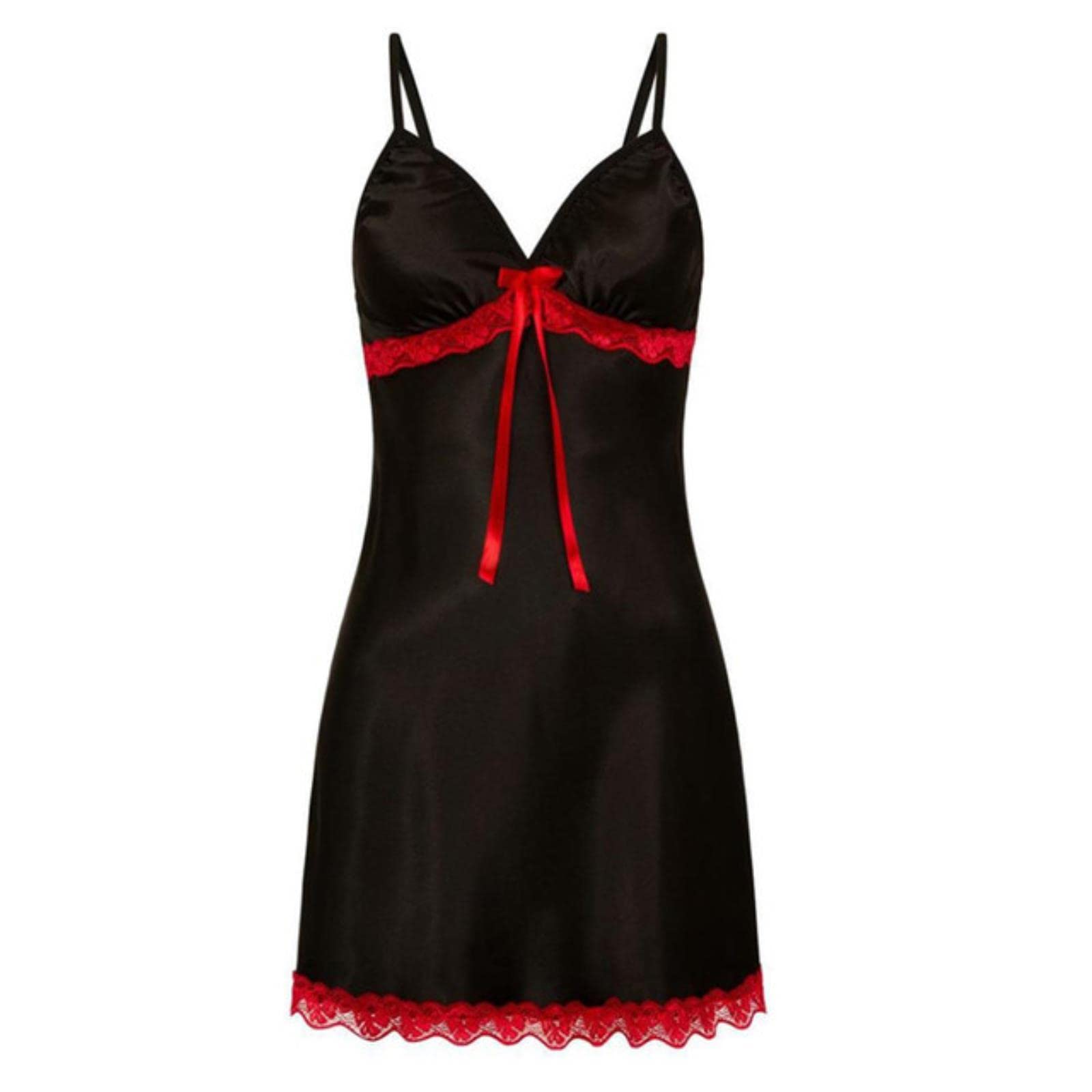 COOKOE Sexy Lingerie Porno Sleepwear Sleep Dress Lace Silk Satin Nightdress Sleeveless Nighties Nightgown Nightwear
