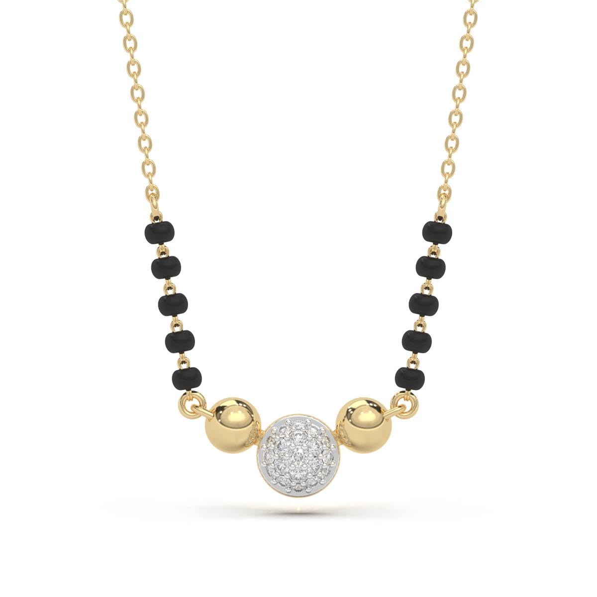 SHAYN Mangalsutra 925 Sterling Silver 18KT Gold Vermeil Jewellery for Women | BIS Hallmarked, Anti Tarnish, Hypoellergenic, 5x thicker 18Kt Gold Plated | 1 Yr Warranty