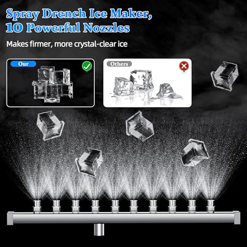Commercial ice maker machine