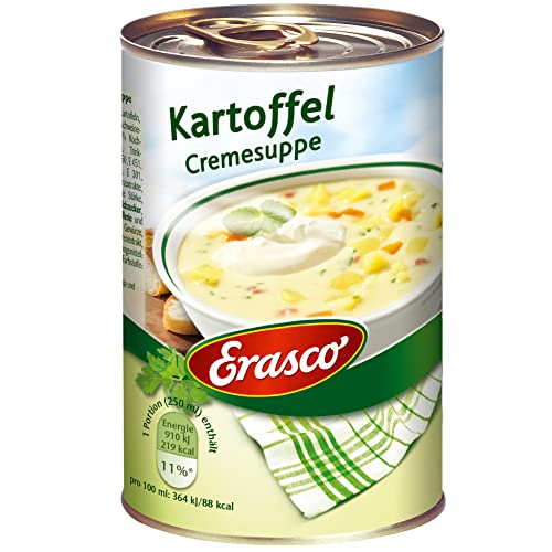 Erasco Kartoffel Cremesuppe 1er Pack (1x390ml) + usy Block – Bild 4