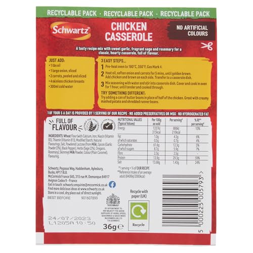 Schwartz Chicken Casserole, 36g