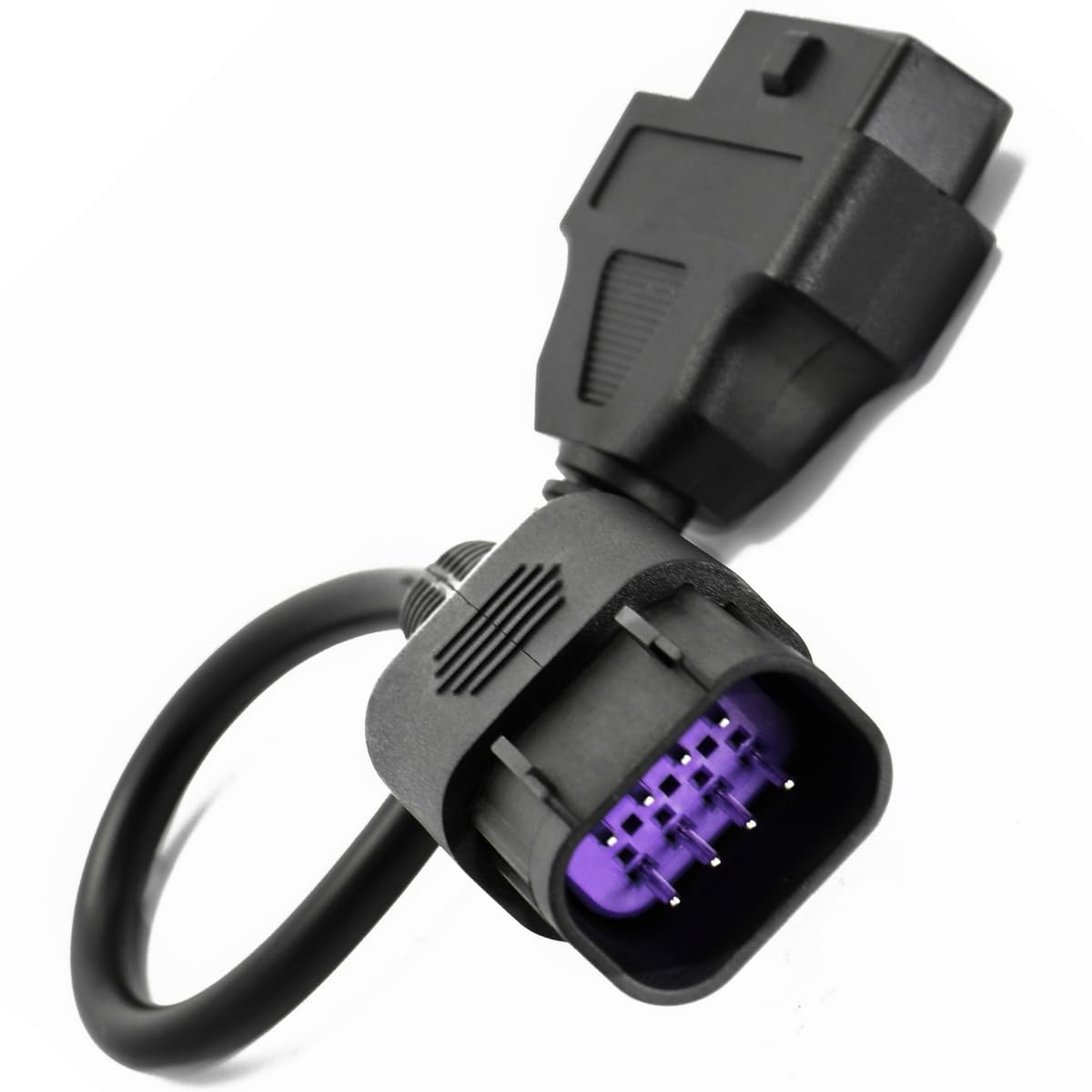 Goliton Motorcycle 8 Pin Male To 16 Pin OBD2 Cable OBD Diagnostic Adapter Connection Line Compatible with Polaris ATV Slingshot RZR