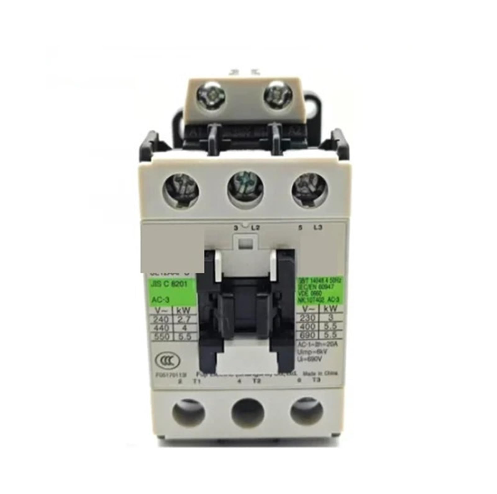 Contacteur SC-03 et SC-E05A-21NC pour circuits électriques