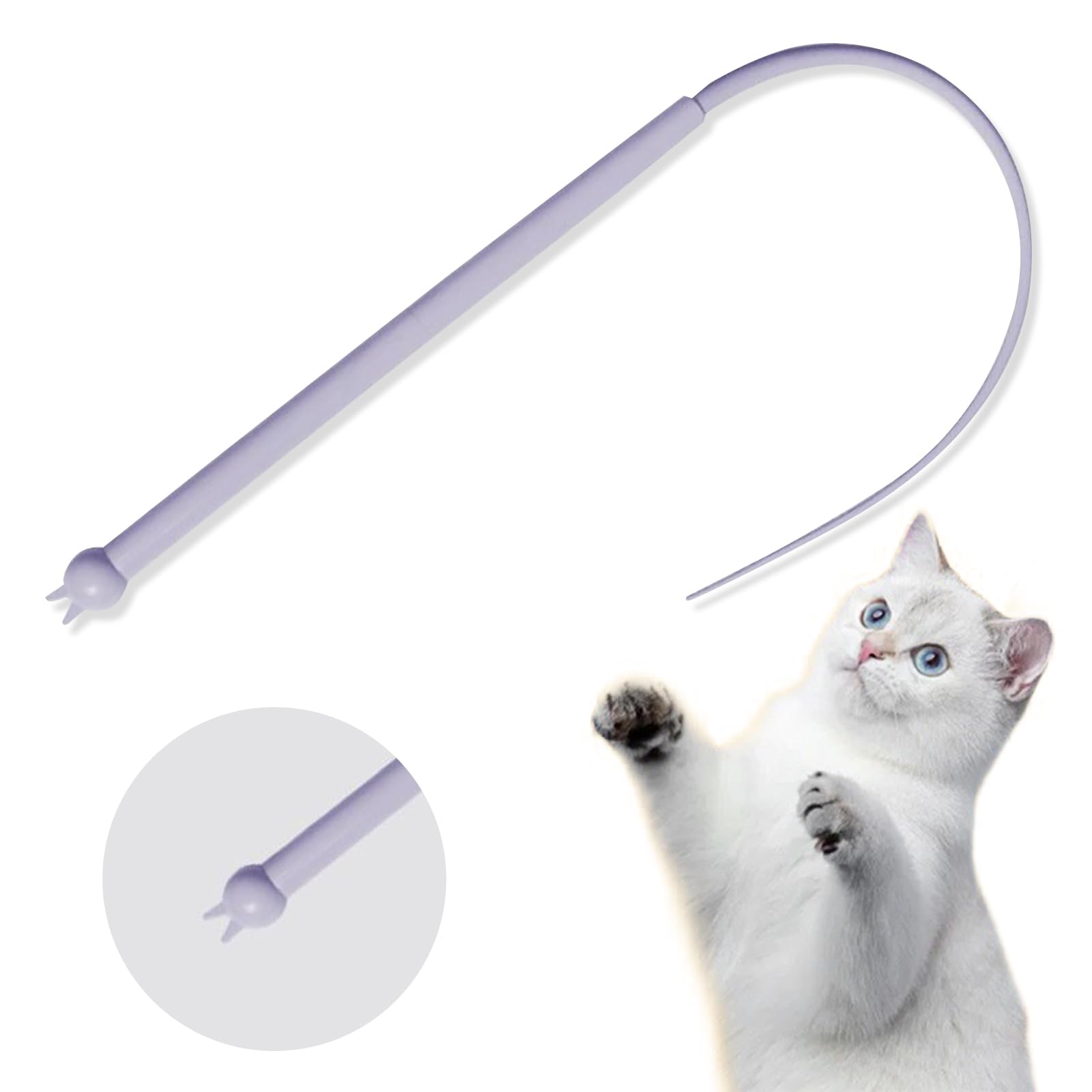 猫じゃらし ねずみのしっぽ ペットおもちゃ 猫用 釣り竿 ストレス解消 Amazon | 猫じゃらし ねずみのしっぽ ペットおもちゃ 猫用