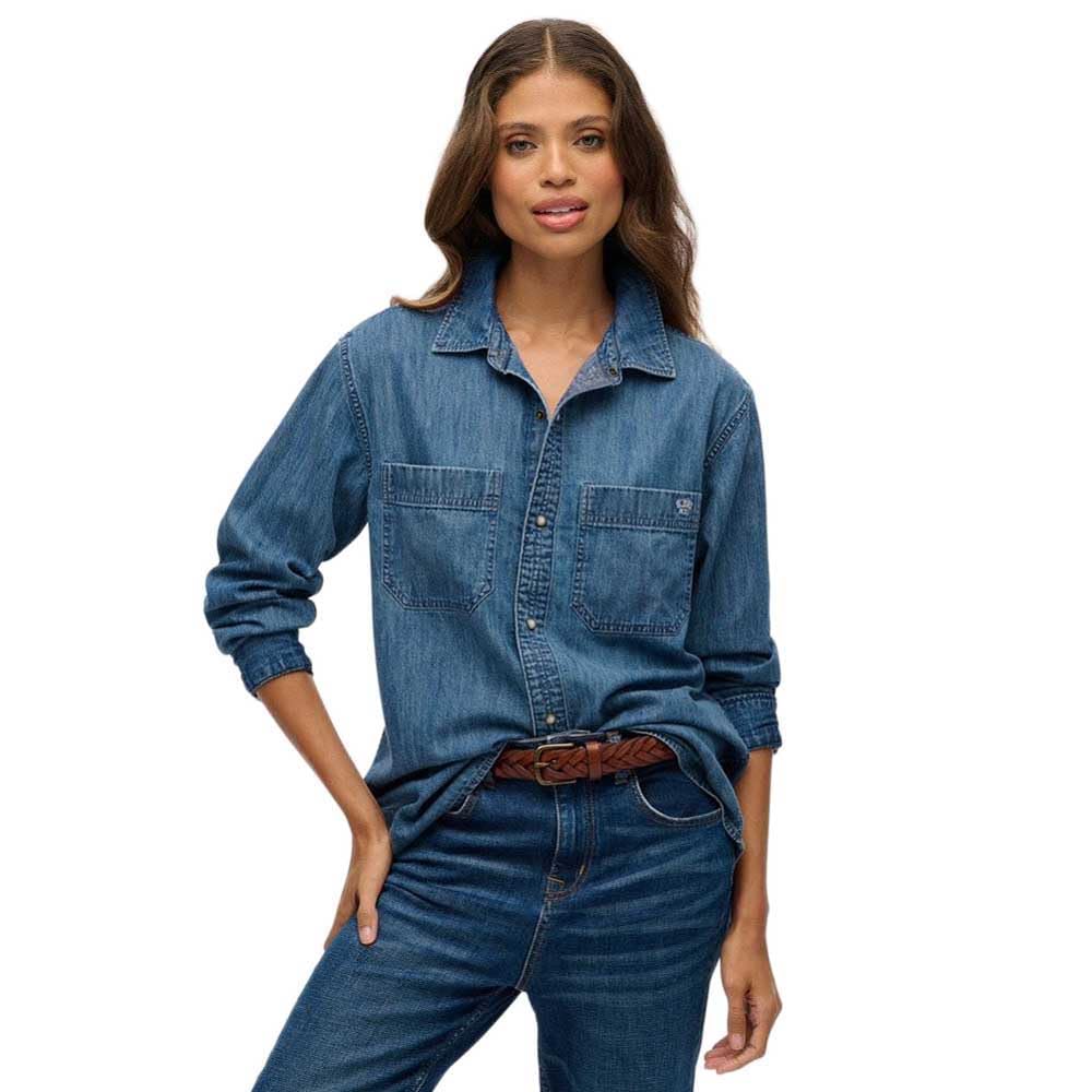 Superdry W4010501A Oversize Shirt S