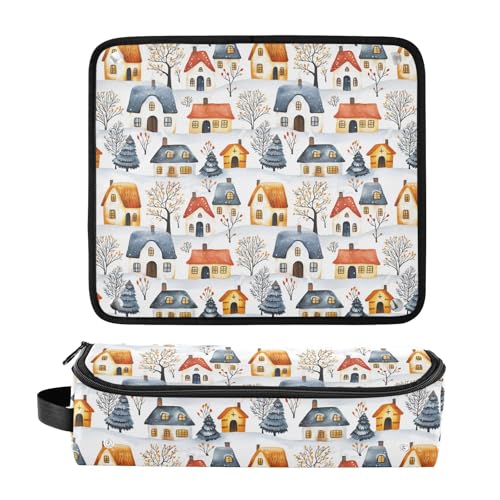 Bolsa de viaje resistente al calor para herramientas de cabello y tapete aislante miniatura 3
