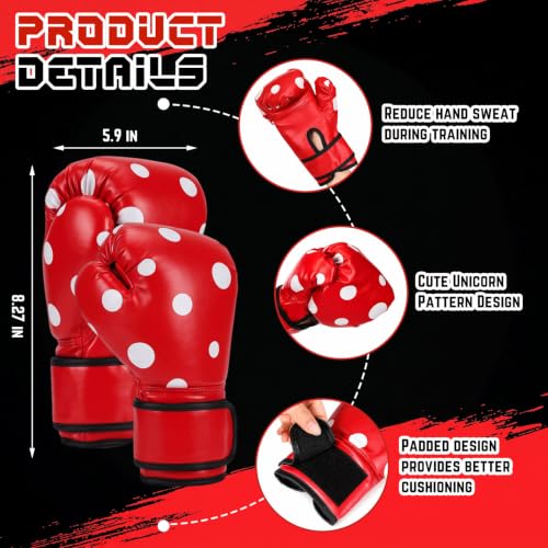 Image of Arrowbash Kids Boxing Gloves and Headgear Set 6oz