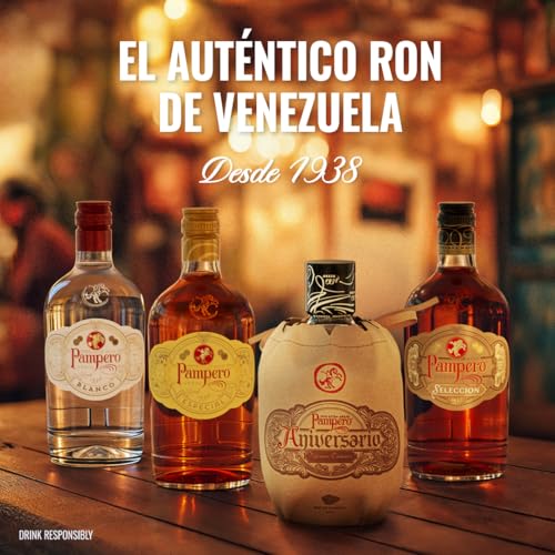Miniatura 6 de Ron Pampero Especial 70 cl - Ron Blanco Añejado en Barricas Ex-bourbon. 40% vol.