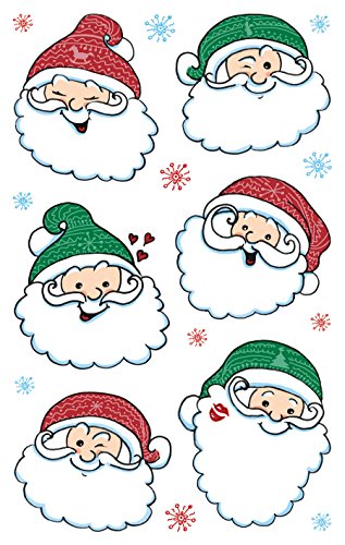 Preisvergleich Produktbild AVERY Zweckform 52891 Weihnachtssticker, Nikolaus Widmung, 12 Aufkleber