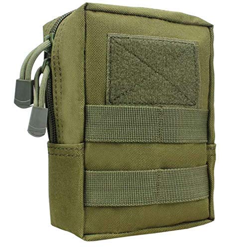 Bolsa de deporte Riñonera deporte al aire libre táctica Molle Bago Correa para móvil con correa trasera