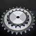 Industrial Roller Drive Chain Sprocket Gear 08B 10-20 Teeth - Mechanical Transmission Component for Power Systems(10 Teeth Sprocket)