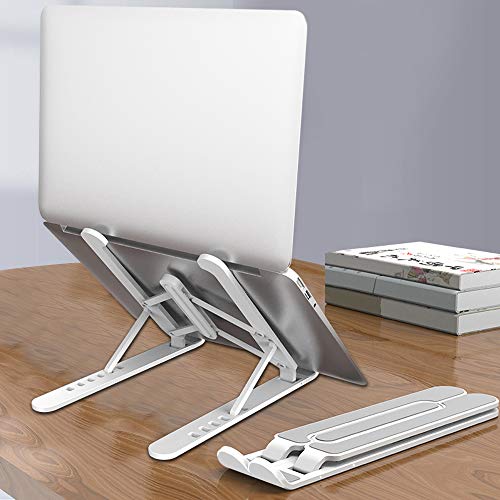 【2020最新進化版】ノートパソコンスタンド pcスタンド 6段の高さ調節可能 折りたたみ式 軽量 持ち運び便利 放熱対策 ABS素材 Macbook/iPad/ノートPC/タブレットなど7.9~17インチまでに対応(ホワイト) 【2020最新進化版】ノートパソコンスタンド pcスタンド 6段の高さ調節可能 折りたたみ式 軽量 持ち運び便利 放熱対策 ABS素材 Macbook/iPad/ノートPC/タブレットなど7.9~17インチまでに対応(ホワイト)